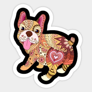 Dog lover t-shirt Sticker